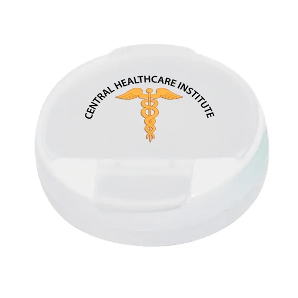 Round pill holder.... from ASI 61125 Hit Promotional Products / Hit®