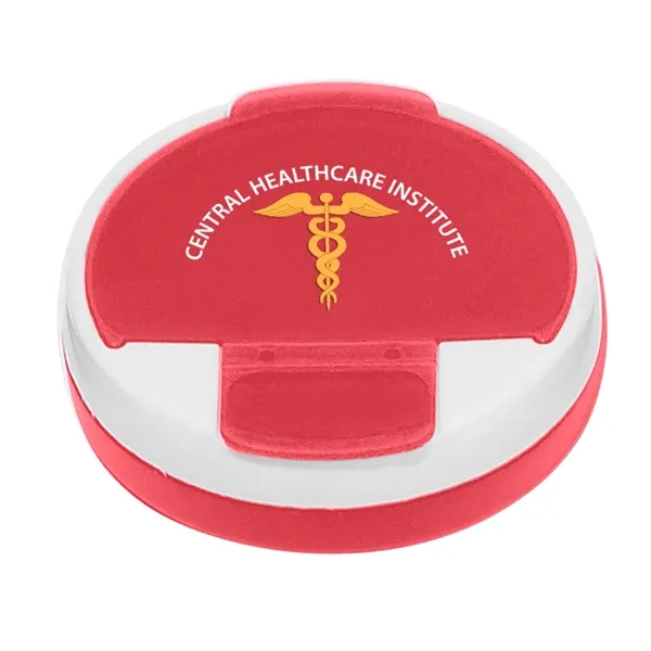 Round pill holder.... from ASI 61125 Hit Promotional Products / Hit®