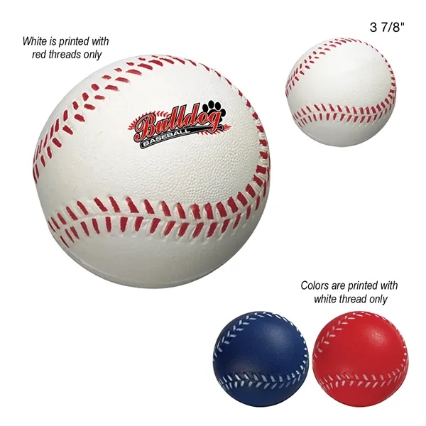 Baseball shaped stress ball... from ASI 61125 Hit Promotional Products / Hit®