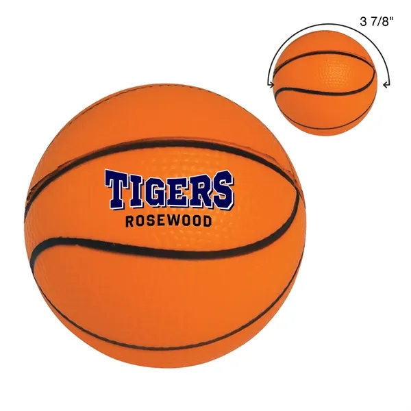 Basketball shaped stress ball... from ASI 61125 Hit Promotional Products / Hit®
