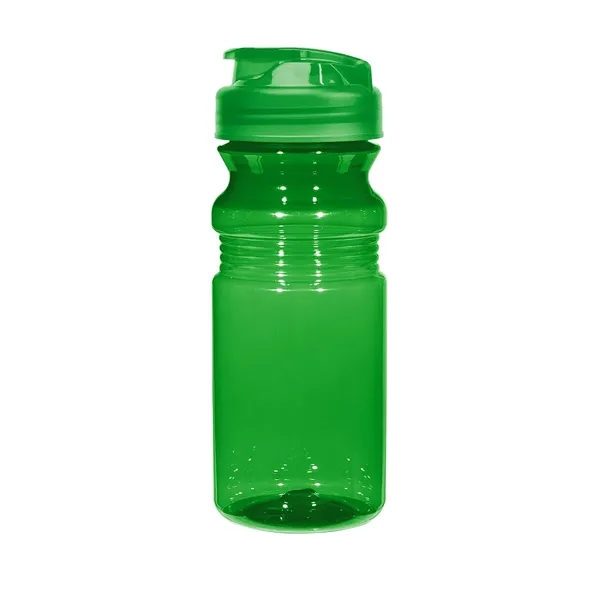 20 Oz. Poly-Clear Fitness Bottle With Super Sipper Lid. Made With... from ASI 61125 Hit Promotional Products / Hit®