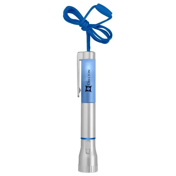 Flashlight with light up pen and extra bright LED light.... from ASI 61125 Hit Promotional Products / Hit®