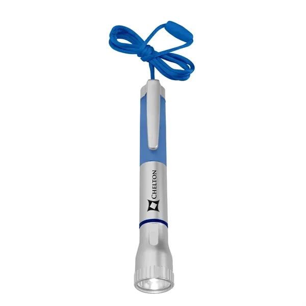 Flashlight with light up pen and extra bright LED light.... from ASI 61125 Hit Promotional Products / Hit®