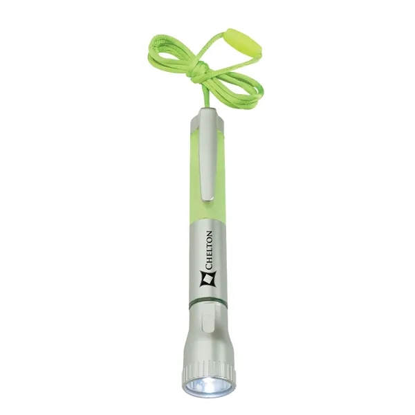 Flashlight with light up pen and extra bright LED light.... from ASI 61125 Hit Promotional Products / Hit®