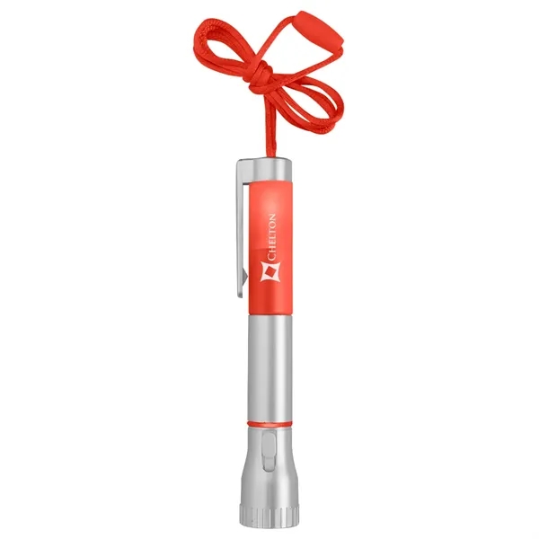 Flashlight with light up pen and extra bright LED light.... from ASI 61125 Hit Promotional Products / Hit®