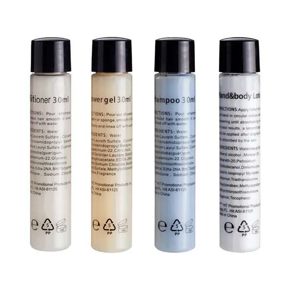 4 piece travel amenities kit.... from ASI 61125 Hit Promotional Products / Hit®