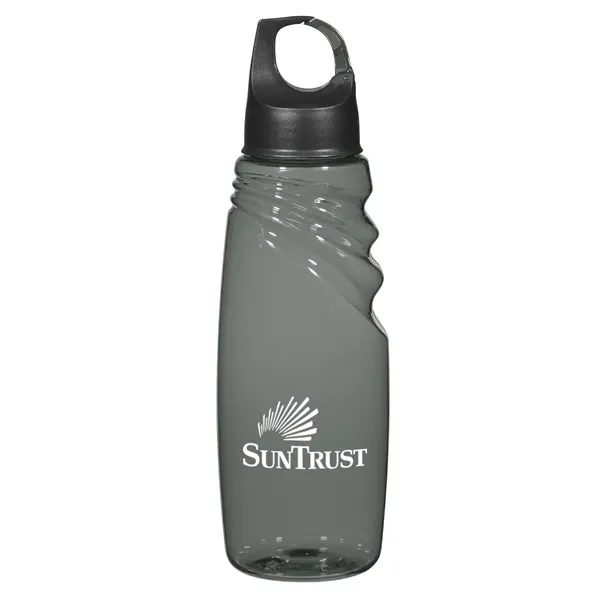24 Oz. Crest Carabiner Sports Bottle. AS Material.  Screw On,... from ASI 61125 Hit Promotional Products / Hit®