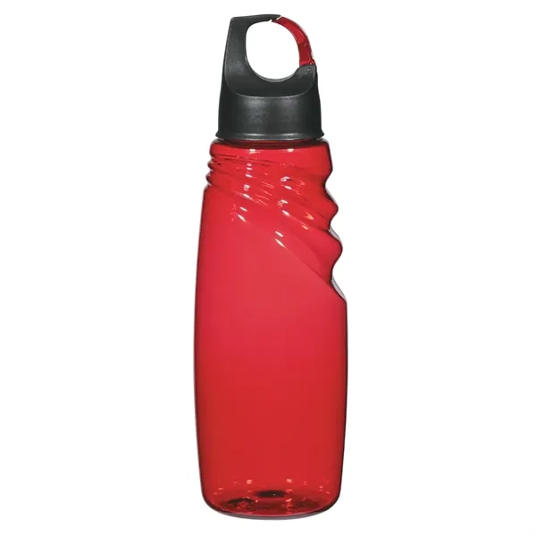 24 Oz. Crest Carabiner Sports Bottle. AS Material.  Screw On,... from ASI 61125 Hit Promotional Products / Hit®