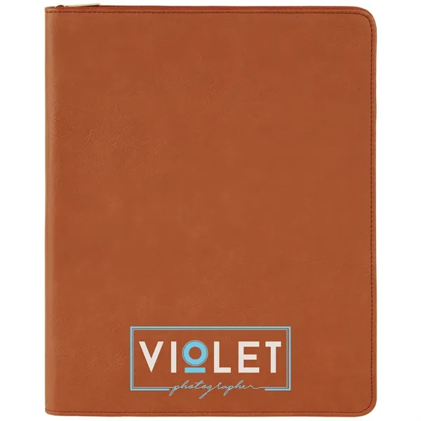 1.5" x 9.5" x 12" portfolio made of rawhide leatherette with... from ASI 74601 Calico