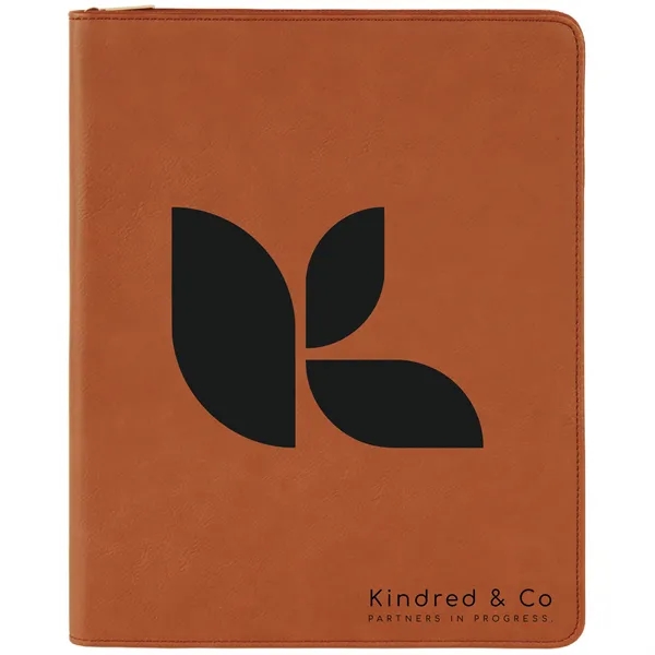 1.5" x 9.5" x 12" portfolio made of rawhide leatherette with... from ASI 74601 Calico