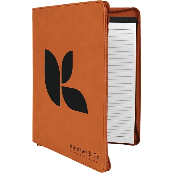 1.5" x 9.5" x 12" portfolio made of rawhide leatherette with... from ASI 74601 Calico