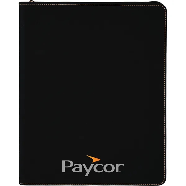 1.5" x 9.5" x 12" portfolio made of black leatherette with... from ASI 74601 Calico