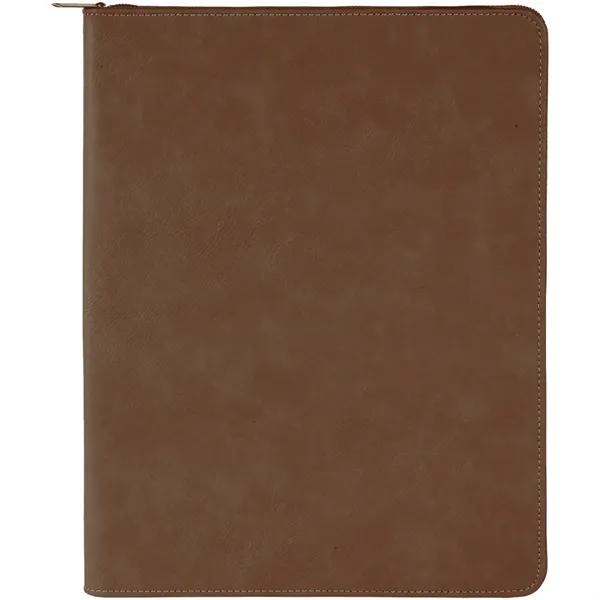 1.5" x 9.5" x 12" portfolio made of dark brown leatherette... from ASI 74601 Calico