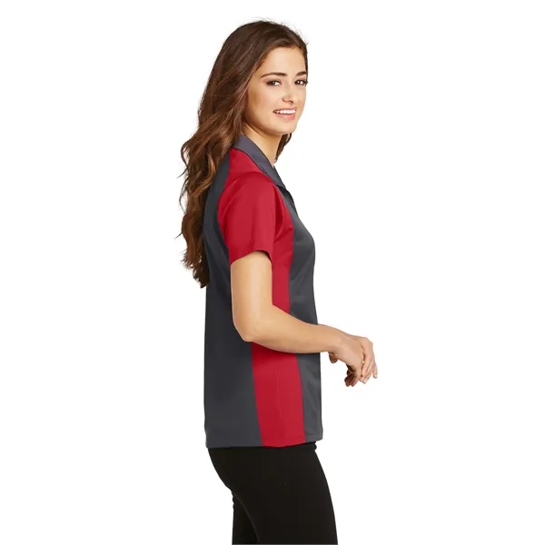 Sport-Tek® Ladies' Colorblock Micropique Sport-Wick® Polo... from ASI 61125 Hit Promotional Products / Hit®