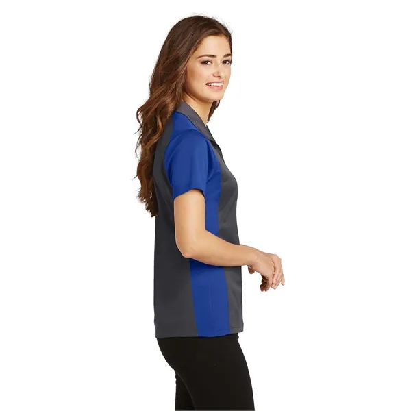 Sport-Tek® Ladies' Colorblock Micropique Sport-Wick® Polo... from ASI 61125 Hit Promotional Products / Hit®
