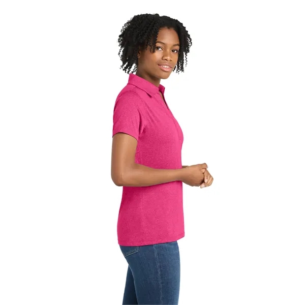 Sport-Tek® Ladies' Heather Contender™ Polo... from ASI 61125 Hit Promotional Products / Hit®