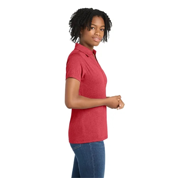 Sport-Tek® Ladies' Heather Contender™ Polo... from ASI 61125 Hit Promotional Products / Hit®