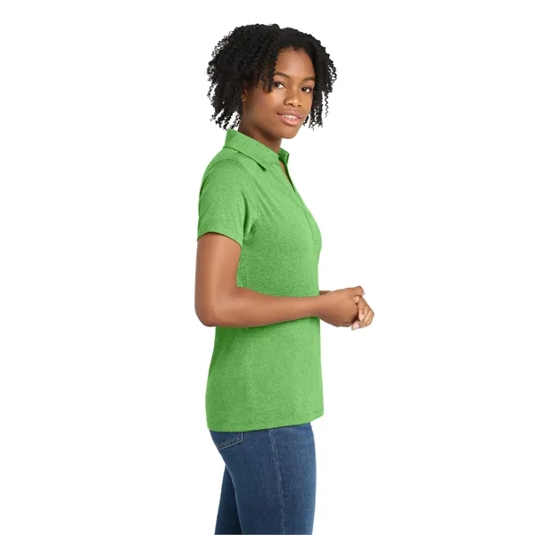 Sport-Tek® Ladies' Heather Contender™ Polo... from ASI 61125 Hit Promotional Products / Hit®