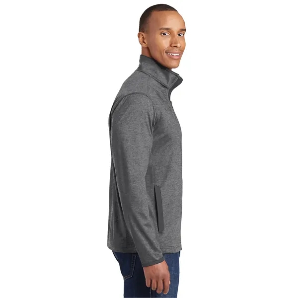 Sport-Tek® Sport-Wick® Stretch Contrast Full-Zip Jacket... from ASI 61125 Hit Promotional Products / Hit®