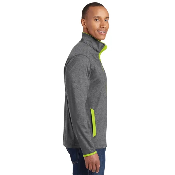 Sport-Tek® Sport-Wick® Stretch Contrast Full-Zip Jacket... from ASI 61125 Hit Promotional Products / Hit®
