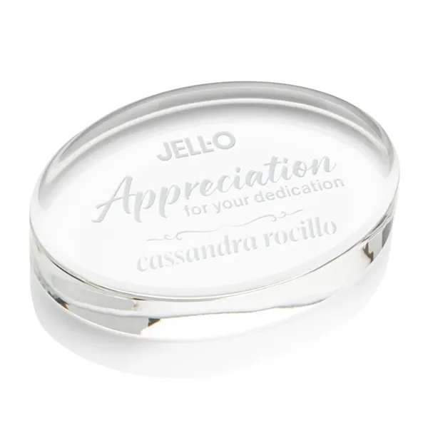 Logan Oval Paperweight... from ASI 84592 St Regis Group / St Regis