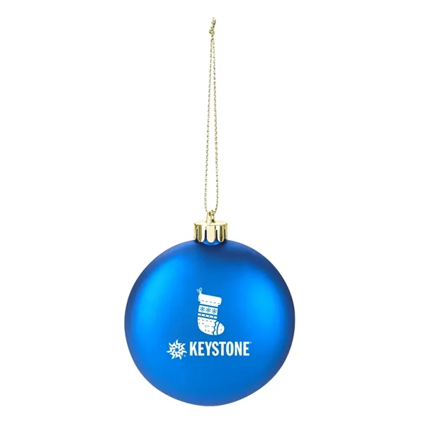 Polypropylene, shatter-resistant ornament that includes string for hanging and is available... from ASI 61125 Hit Promotional Products / Hit®