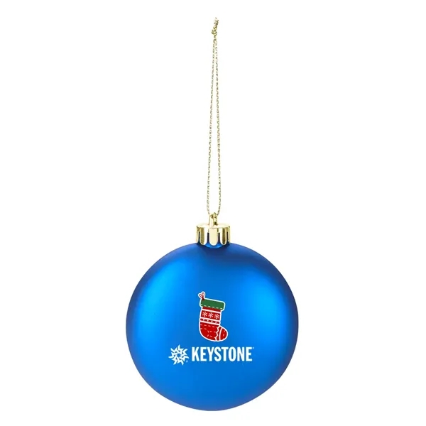 Polypropylene, shatter-resistant ornament that includes string for hanging and is available... from ASI 61125 Hit Promotional Products / Hit®