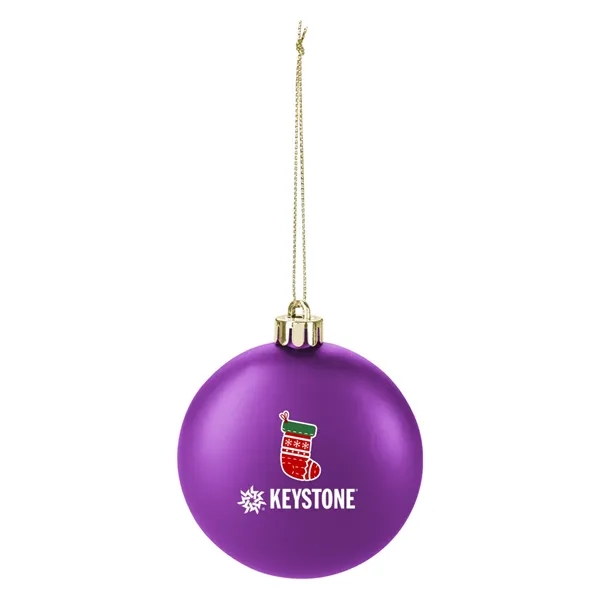 Polypropylene, shatter-resistant ornament that includes string for hanging and is available... from ASI 61125 Hit Promotional Products / Hit®