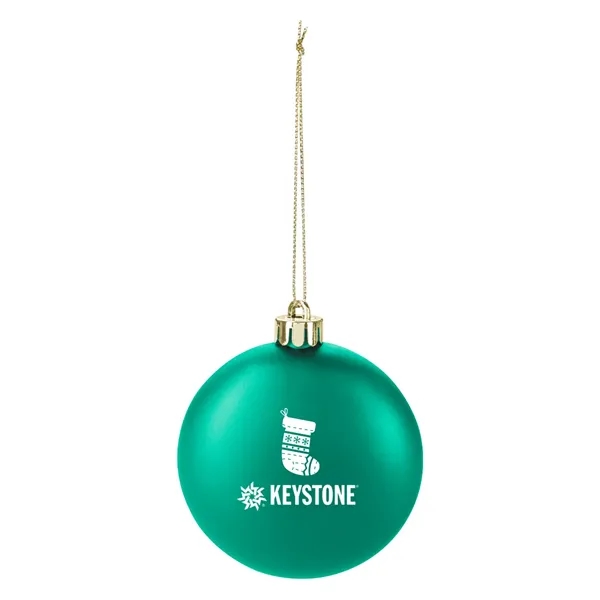 Polypropylene, shatter-resistant ornament that includes string for hanging and is available... from ASI 61125 Hit Promotional Products / Hit®