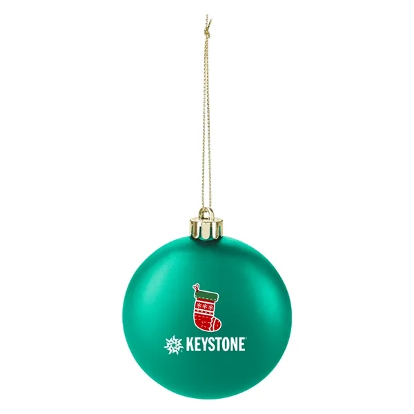 Polypropylene, shatter-resistant ornament that includes string for hanging and is available... from ASI 61125 Hit Promotional Products / Hit®
