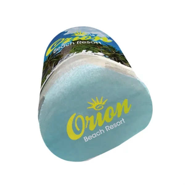 Full color can holder that folds flat for easy storage.... from ASI 61125 Hit Promotional Products / Hit®