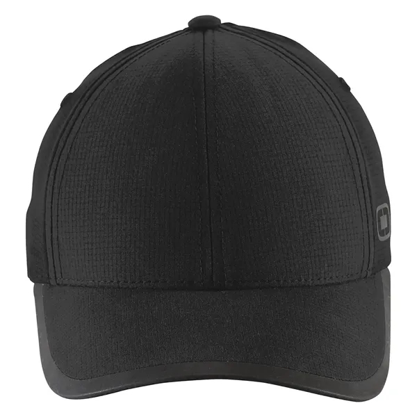100% polyester pinhole woven mesh cap with a structured, mid-profile design.... from ASI 61125 Hit Promotional Products / Hit®