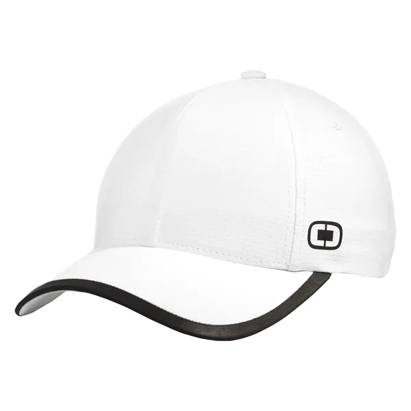 100% polyester pinhole woven mesh cap with a structured, mid-profile design.... from ASI 61125 Hit Promotional Products / Hit®
