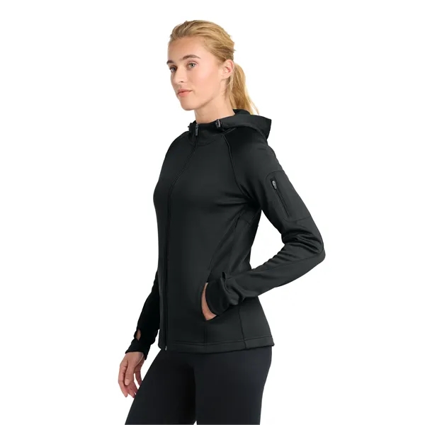 Sport-Tek® Ladies Tech Fleece Full-Zip Hooded Jacket... from ASI 61125 Hit Promotional Products / Hit®