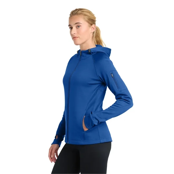 Sport-Tek® Ladies Tech Fleece Full-Zip Hooded Jacket... from ASI 61125 Hit Promotional Products / Hit®