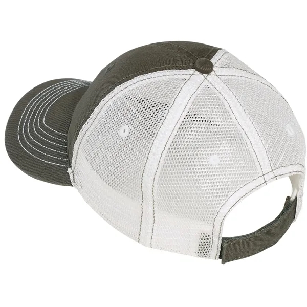DistrictMesh back cap made of 100% cotton twill with 100% polyester... from ASI 61125 Hit Promotional Products / Hit®