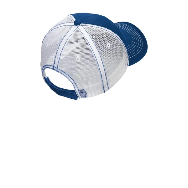 DistrictMesh back cap made of 100% cotton twill with 100% polyester... from ASI 61125 Hit Promotional Products / Hit®