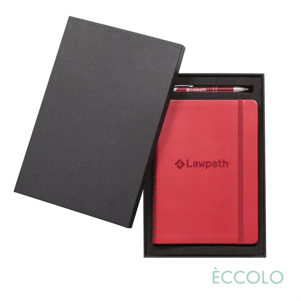 Eccolo® Kabuki Spiral Journal/Clicker Pen Gift Set... from ASI 84592 St Regis Group