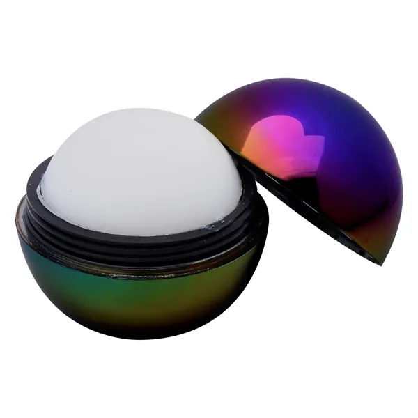 Metallic rainbow lip moisturizer ball with vanilla flavor for protecting dry... from ASI 61125 Hit Promotional Products / Hit®
