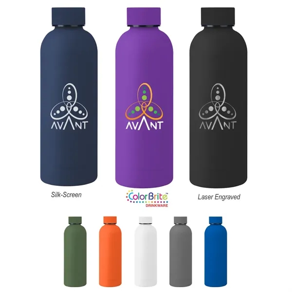 17 oz. Blair stainless steel bottle for taking a delicious drink... from ASI 61125 Hit Promotional Products / Hit®