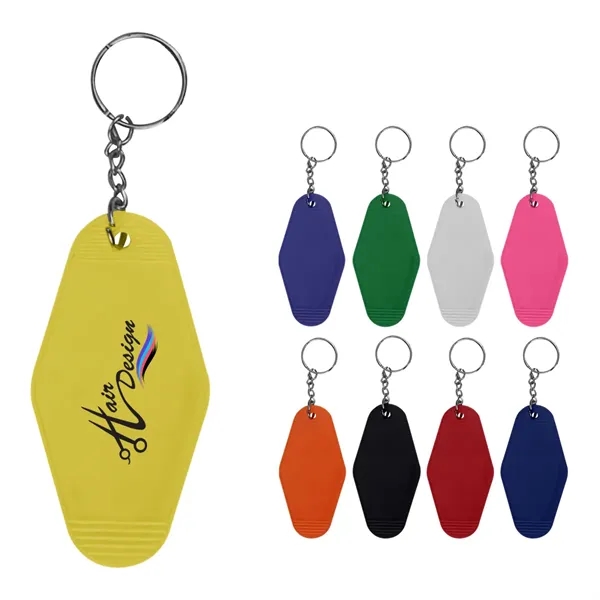 3.5" motel style keychain with split ring.... from ASI 61125 Hit Promotional Products / Hit®