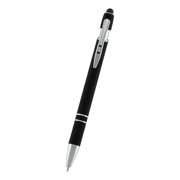Plunger-action Softex incline stylus pen for writing down reminders, notes, and... from ASI 61125 Hit Promotional Products / Hit®