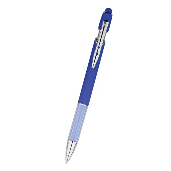 Plunger-action Nolan stylus pen for writing down reminders, notes, and jotting... from ASI 61125 Hit Promotional Products / Hit®