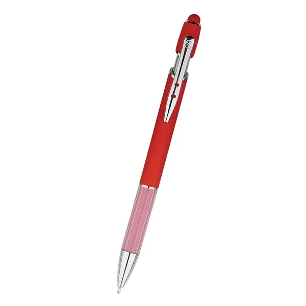 Plunger-action Nolan stylus pen for writing down reminders, notes, and jotting... from ASI 61125 Hit Promotional Products / Hit®