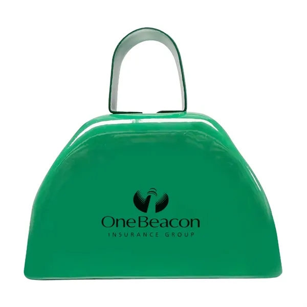 3" metal cowbell with loop handle in assorted colors.... from ASI 63549 Jornik Manufacturing Corp / Jornik
