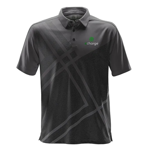 Men's polo with moisture management, snag-resistant fabric, a UPF rating of... from ASI 61125 Hit Promotional Products / Hit®