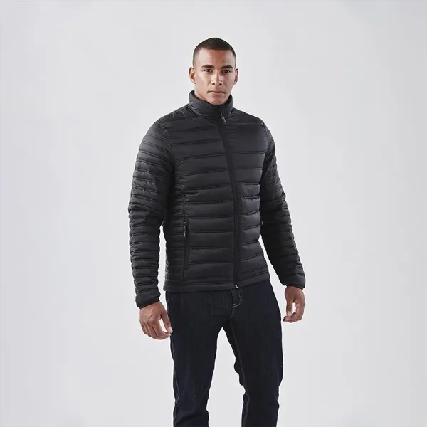 Men's thermal jacket with an outer shell, quilted body, elasticized cuffs,... from ASI 61125 Hit Promotional Products / Hit®