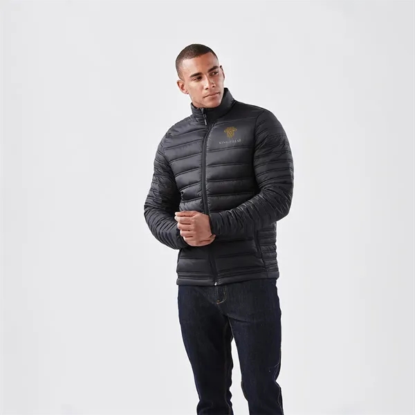 Men's thermal jacket with an outer shell, quilted body, elasticized cuffs,... from ASI 61125 Hit Promotional Products / Hit®