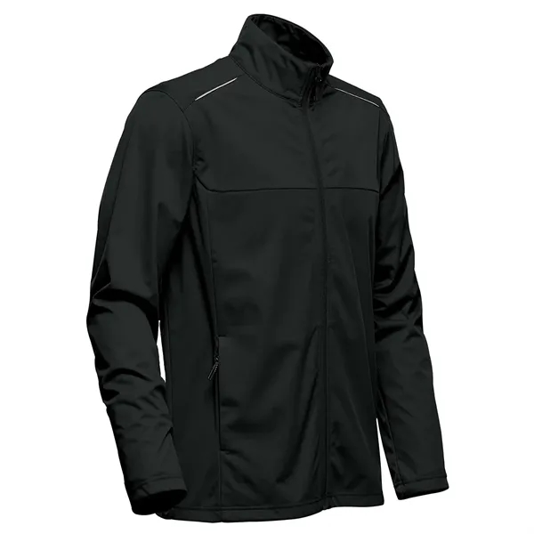 Men's softshell jacket with a breathable outer shell, water-repellent finish, reflective... from ASI 61125 Hit Promotional Products / Hit®