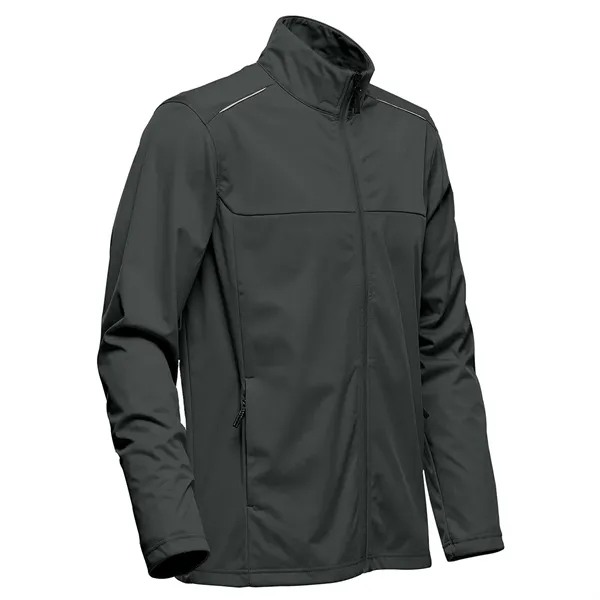 Men's softshell jacket with a breathable outer shell, water-repellent finish, reflective... from ASI 61125 Hit Promotional Products / Hit®